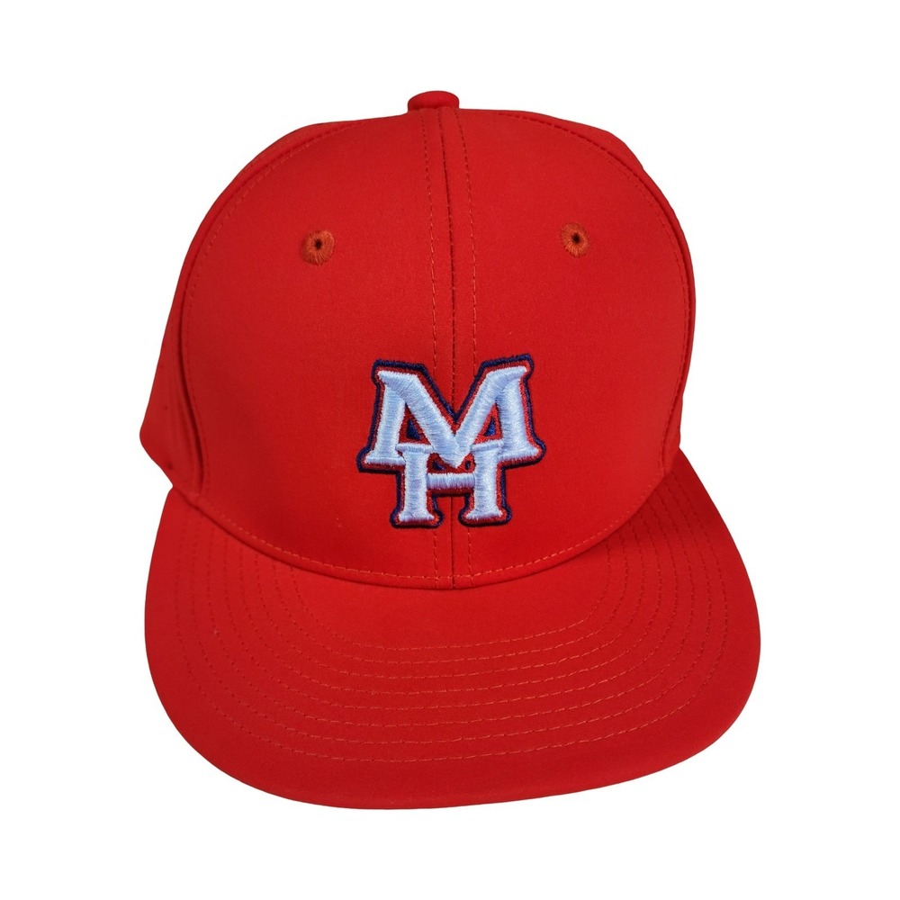 Champro Red HC1 Baseball Cap with MH Logo Perforated‎ Sides L XL